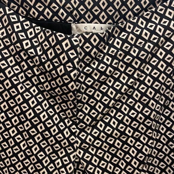Cabi woman’s black and white slacks - Picture 4 of 12